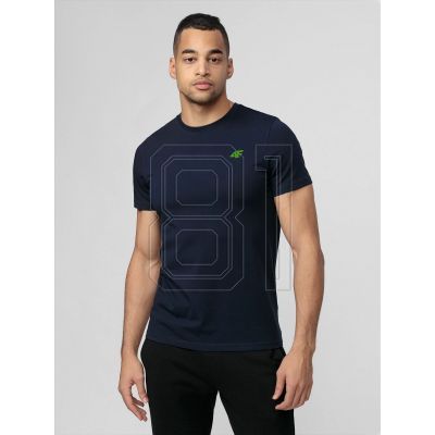 2. T-Shirt 4F M 4FWSS24TTSHM1895-90S 3er-Pack