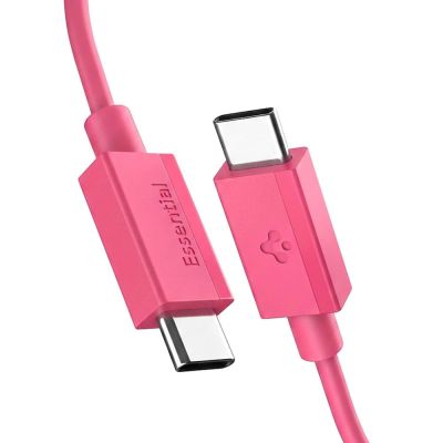 2. Spigen Essential EB6015CC USB-C-Kabel 60 W 100 cm – Rosa