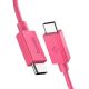 2. Spigen Essential EB6015CC USB-C-Kabel 60 W 100 cm – Rosa