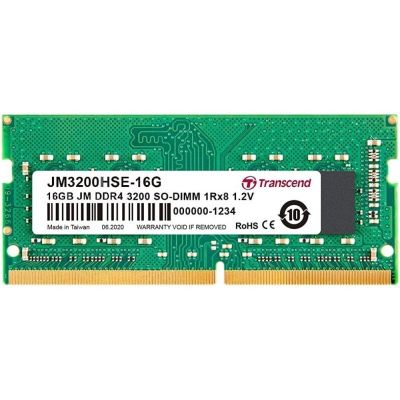 2. SO DDR4 16GB PC 3200 CL22 Transcend JetRam, JM3200HSE-16G