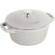 2. STAUB SPECIAL COCOTTE Runder gusseiserner Topf 2,3 l, Trüffelfarbe