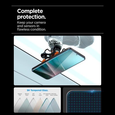 6. Spigen Glas.tR EZ Fit Panzerglas für Samsung Galaxy A36 / A37 5G