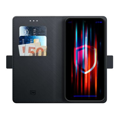 2. 3mk Wallet Case für Samsung Galaxy S26 FE - Schwarz