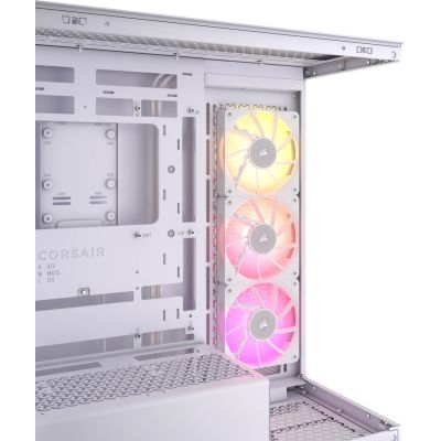 10. Corsair iCUE LINK 3500X RGB Midi-Tower Weiß