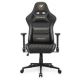 9. COUGAR CGR-A2F-GLB Universal-Gamingstuhl mit gepolsterter, bezogener Sitzfläche, Schwarz, Gold