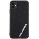 3. Karl Lagerfeld KLHCN613DMKRLK iPhone 11 / Xr 6,1" schwarz/schwarzes Hardcase 3D Rubber Multi Logo