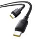 4. Baseus Silky Series 100W USB-C - USB-C 1m Kabel - Schwarz