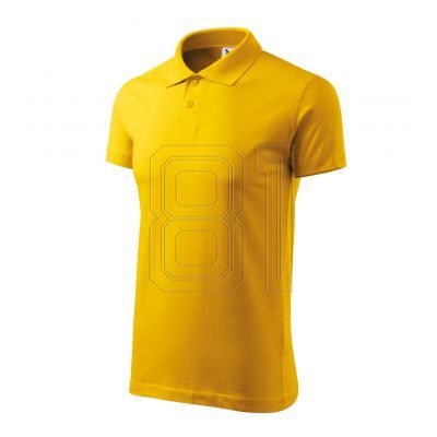 Malfini Single J. M MLI-20204 gelbes Poloshirt