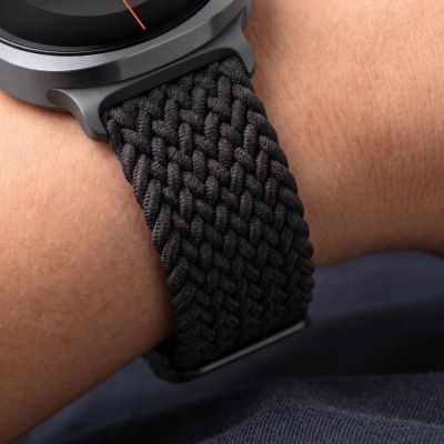 7. Tech-Protect NylonMag Armband für Samsung Galaxy Watch 40/44/46 mm – Schwarz