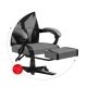 12. Huzaro Combat 5.0 Grauer Gaming-Stuhl