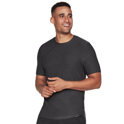 3. Skechers Go Dri All Day Tee TS107-BKCC Grau L