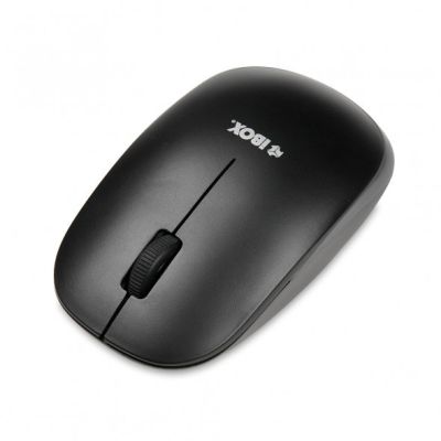 8. Tastatur- und Mausset IBOX DESKTOP PRO KIT IKMS606W (USB 2.0; (US); schwarz; optisch; 1200 DPI)