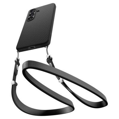 7. Spigen Liquid Air Mag MagSafe Hülle für Samsung Galaxy S26+ - Mattschwarz
