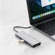 7. Tech-Protect HB04 HUB Adapter 9in1 USB-C + USB2.0 + USB3.0 + HDMI 4K 60Hz + SD/TF + PD100W + AV3.5 - grau