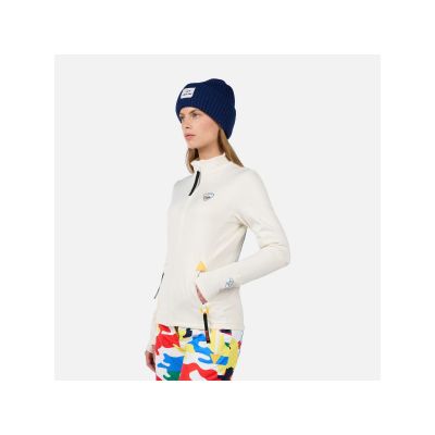4. Damen-Sweatshirt ROSSIGNOL W JCC CLIMI JKT weiß