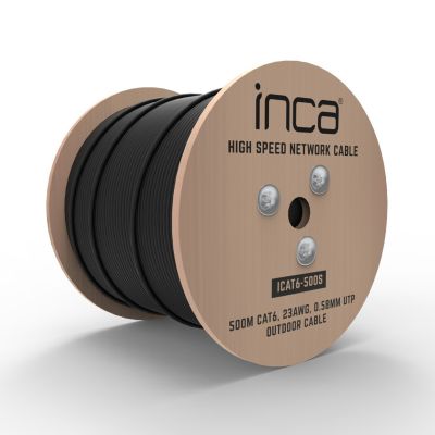 2. INCA ICAT6-500S CAT6 Ethernet-Kabel, 500 Meter