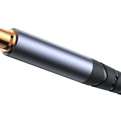 7. Joyroom Audio Transfer Series SY-A07 Miniklinke 3,5 mm / USB-C-Kabel 1,2 m – Schwarz