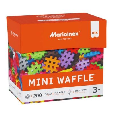 6. Marioinex Mini-Waffel-Bausteine, 200 Teile