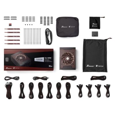 3. Seasonic Prime TX-1600 Noctua Edition Netzteilmodul 1600W 24-Pin ATX Schwarz