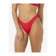 2. RIP CURL Premium Surf Hi Leg Skimpy Swim Briefs Red