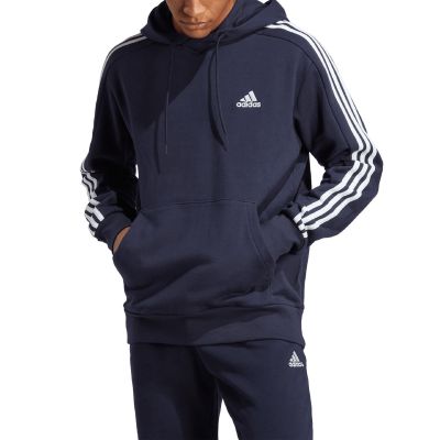 11. Adidas Essentials French Terry 3-Streifen Hoodie M IC0436