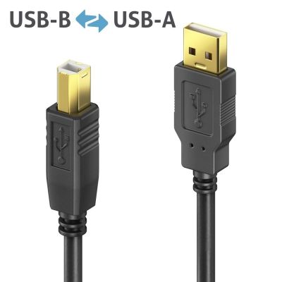 3. PureLink DS2000-100 USB-Kabel USB 2.0 10 m USB A USB B 0,48 Gbit/s Schwarz