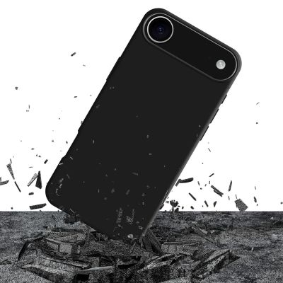 9. 3mk Matt Case Pro für Apple iPhone 17 Air – Mattschwarz