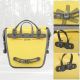 3. Rockbros AS-003-1Y wasserdichte Fahrradtasche mit Schultergurt, Vorder-/Hinterradbefestigung, 10–14 l – gelb