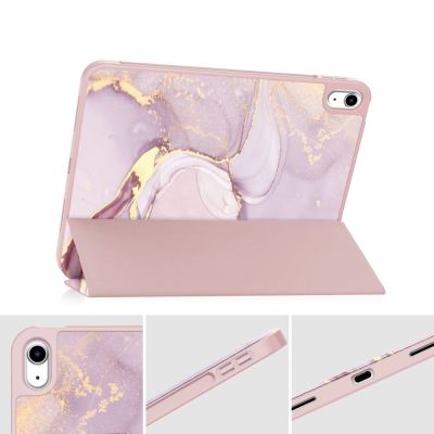 8. Tech-Protect SC Pen-Hülle für iPad 10,9" 2022 – rosa Marmor