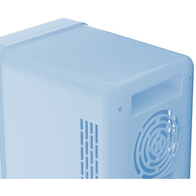 4. Minikühlschrank mit LED-Schminkspiegel ELLE 4L blau