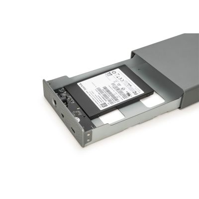 4. Digitus USB 3.0 Festplattengehäuse, 3,5", SATA, 16 TB, Aluminium
