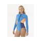 2. RIP CURL G-Bomb Damen Foam 1,5 mm Ls Fz Full Spring Blau
