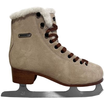 9. Roces Suede Eco-Fur W 450702 00001 Eiskunstlaufschuhe
