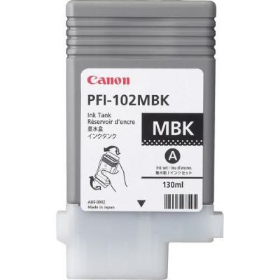 2. Canon PFI-102MBK Tintenpatrone Original Matt Schwarz