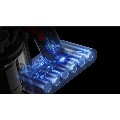 8. Dyson 586120-01 Tragbarer Staubsauger, beutellos, Grau, Rot, Lila