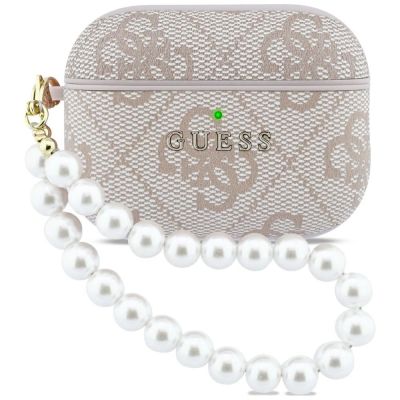 Guess 4G Pearl Strap Case für AirPods Pro 3 - Pink