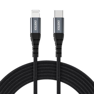 2. Choetech IP0041 USB-C / Lightning MFi 480 Mbit/s 3A 2 m Kabel – Schwarz