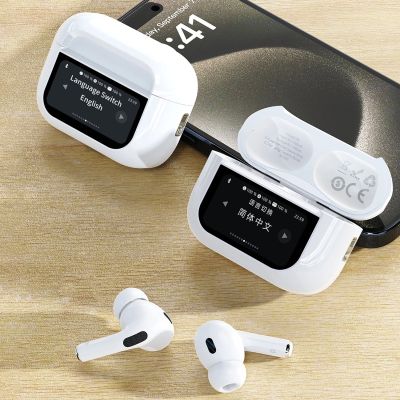 7. Dudao U19 In-Ear TWS kabelloser Bluetooth 5.3 Kopfhörer mit LED-Anzeige – Weiß