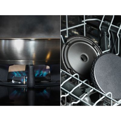 7. Electrolux KDI641723K Schwarz Einbaugerät 60 cm Kombi 4 Zonen