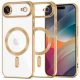 Tech-Protect MagFlex MagSafe Case für iPhone 17 Air - Transparent Gold