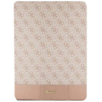 Guess 4G Stripe Allover Hülle für iPad Pro 12,9" - Rosa