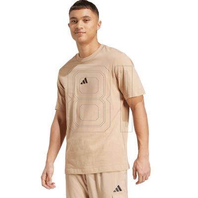 4. adidas Essentials Small Logo Single Jersey M JX5657
