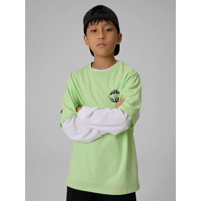 Baumwoll-T-Shirt für Jungen 4F 4FJRSS26TTSHM3905-45S