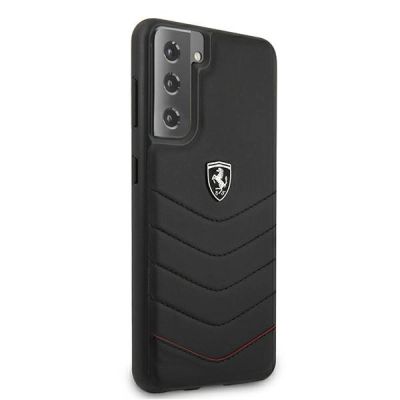 4. Ferrari FEHQUHCS21MBK S21+ G996 schwarz/schwarz Hardcase Off Track Quilted