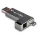 Verbatim Dual QuickStick USB-Stick 512 GB USB Typ-A / USB Typ-C 3.2 Gen 1 (3.1 Gen 1) Grau