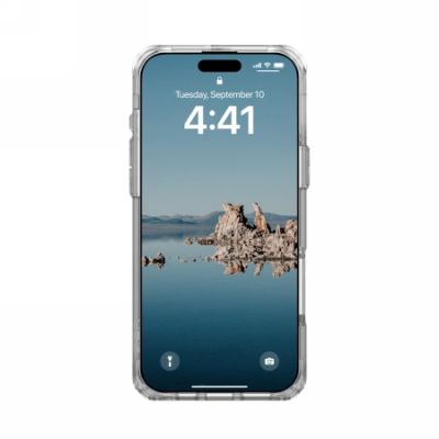 2. UAG Plyo Magsafe Hülle für iPhone 16 Pro Max – Silber