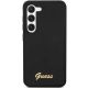3. Guess GUHCS23MSLSMK S23+ S916 schwarz/schwarz Hardcase Silikon Vintage Gold Logo