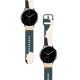 2. Strap Moro für Samsung Galaxy Watch 40 / 41 / 42 / 43 / 44 mm Silikonarmband Uhrenarmband - Muster 13