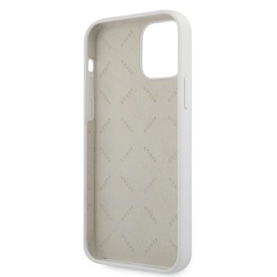 7. Guess GUHCP12LLSVSCR iPhone 12 Pro Max 6,7" Creme/Creme Hardcase Script Vintage