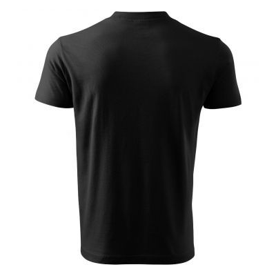 4. Malfini V-Ausschnitt T-Shirt M MLI-10201 schwarz